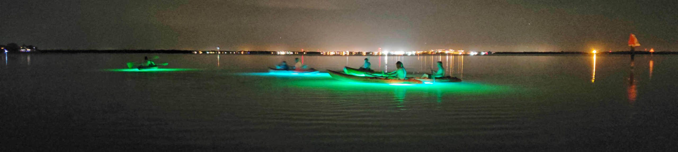 Lighted Night Kayak Tour
